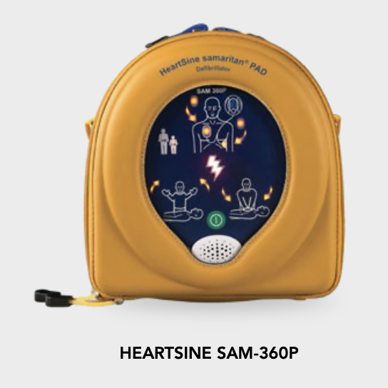 Heartsine SAM 360P AED defibrilator